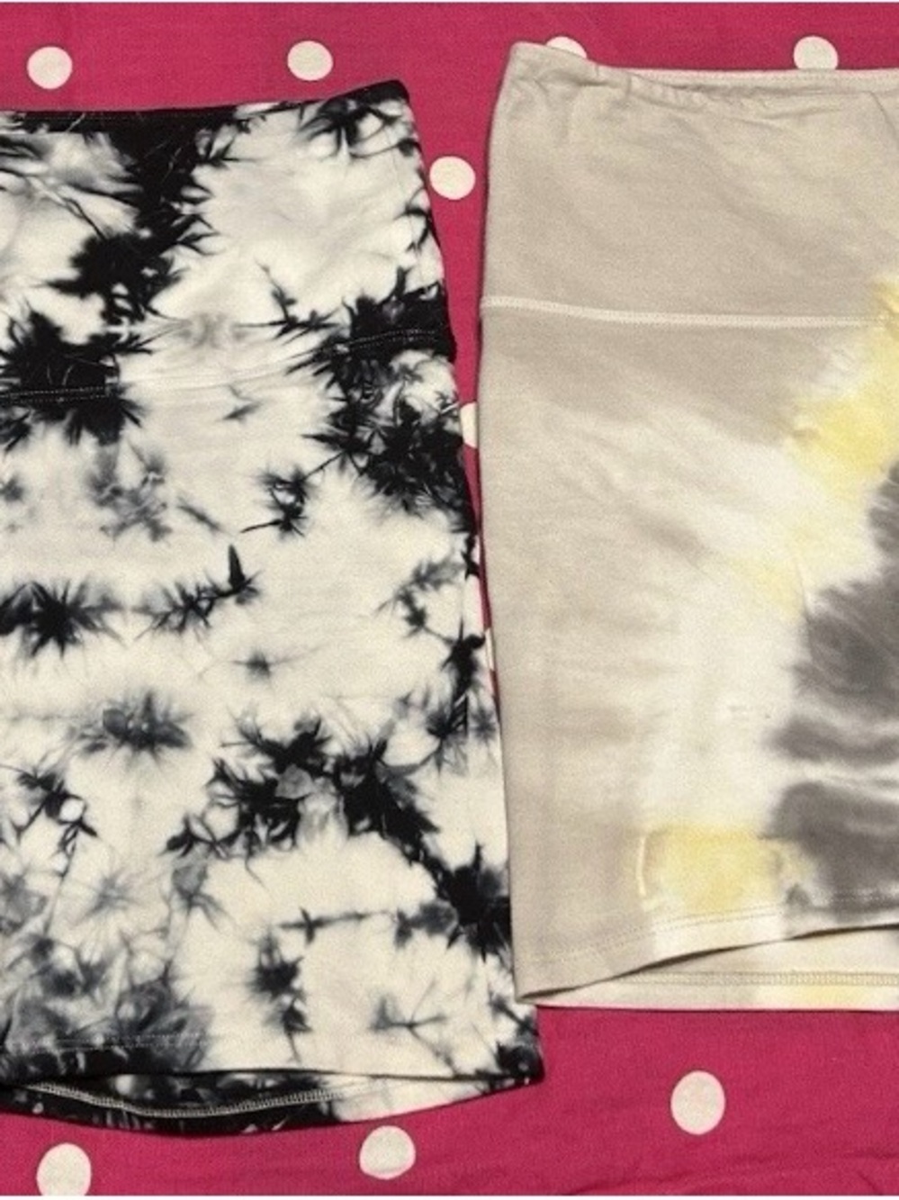 PINK Victoria's Secret Multicolor Tie-Dye Bike Shorts